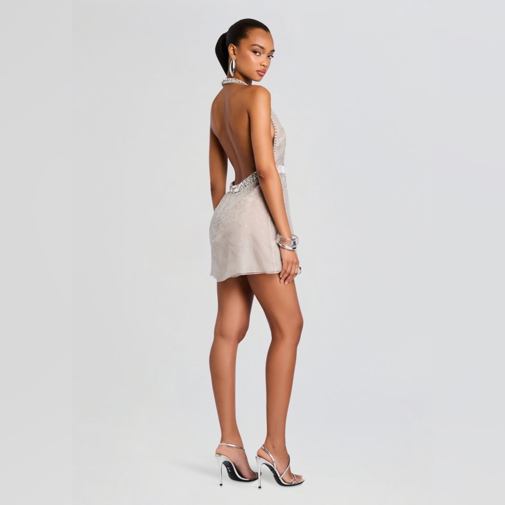Retrofete Courtnee Embellished Dress Size XS $998 - Picture 4 of 15